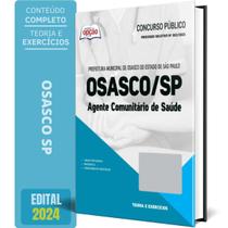 Apostila Prefeitura Osasco Sp 2024 Agente Comunitário Saúde