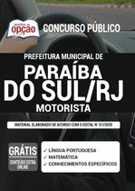 Apostila Prefeitura Paraíba Do Sul Rj - Motorista