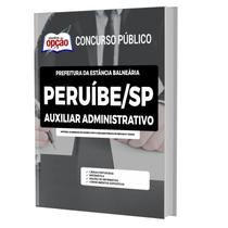 Apostila Prefeitura Peruíbe Sp - Auxiliar Administrativo