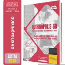 Apostila Prefeitura Quirinópolis Go 2024 Profissional Do