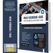 Apostila Prefeitura Rio Verde Go 2024 Guarda Civil Municipal - Editora Solucao