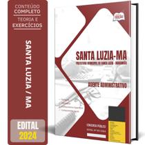 Apostila Prefeitura Santa Luzia Ma 2024 Agente