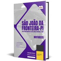 Apostila Prefeitura São João Da Fronteira Pi 2024 Motorista