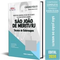 Apostila Prefeitura São João Meriti Rj 2024 Técnico - Apostilas Opção