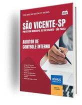 Apostila Prefeitura São Vicente Sp 2025 Auditor Controle