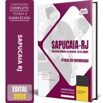 Apostila Prefeitura Sapucaia Rj 2024 - Técnico Em Enfermagem