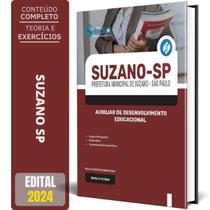 Apostila Prefeitura Suzano Sp 2024 Auxiliar Desenvolvimento - Editora Solucao