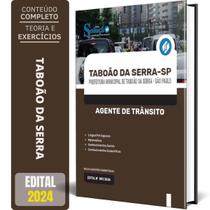 Apostila Prefeitura Taboão Da Serra Sp 2024 Agente Trânsito