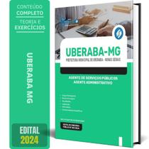 Apostila Prefeitura Uberaba Mg 2024 Agente Serviços Públicos - Editora Solucao