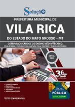 Apostila Prefeitura Vila Rica Mt - Ensino Médio E Técnico Apostila Prefeitura Vila Rica Mt - Ensino Médio E Técnico