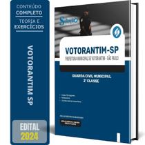 Apostila Prefeitura Votorantim Sp 2024 Guarda Civil