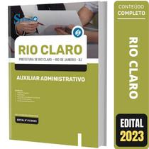 Apostila Prefeotira Rio Claro Rj - Auxiliar Administrativo