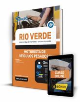 Apostila Rio Verde Go 2023 Motorista De Veículos Pesados Ii