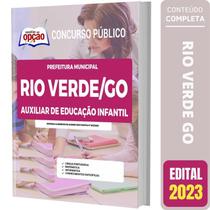 Apostila Rio Verde Go - Auxiliar De Educação Infantil