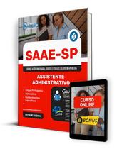 Apostila SAAE Aparecida 2024 - Assistente Administrativo