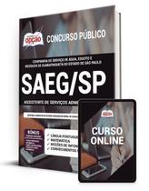 Apostila Saeg Sp - Assistente Serviços Administrativos