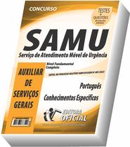 Apostila SAMU - Auxiliar de Serviços Gerais