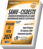 Apostila SAMU - CISDESTE - Operador de Frota