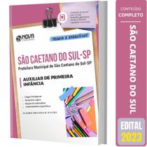Apostila São Caetano Do Sul Sp 2023 Auxiliar Primeira