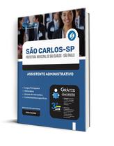 Apostila São Carlos - SP 2024 - Assistente Administrativo - Editora Solução