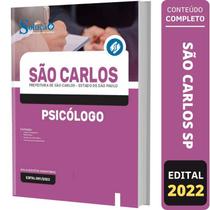Apostila São Carlos Sp - Psicólogo - Editora Solucao
