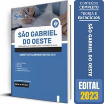 Apostila São Gabriel Do Oeste Ms 2023 Assistente