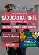 Apostila São João Da Ponte Mg - Cargos De Ensino Superior
