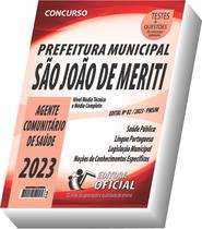 Apostila São João De Meriti Rj - Agente Comunitário De Saúde