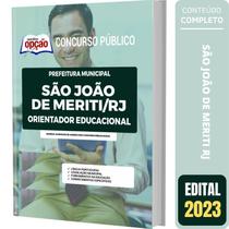 Apostila São João De Meriti Rj Orientador Educacional - Apostilas Opção