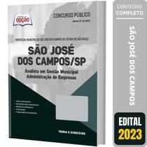 Apostila São José Dos Campos Sp 2023 Analista Em Gestão