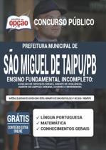 Apostila São Miguel De Taipu Pb - Fundamental Incompleto