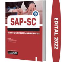 Apostila Sap Sc - Técnico Atividades Administrativas - Editora Solucao