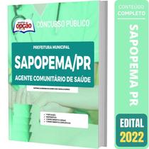 Apostila Sapopema Pr - Agente Comunitário De Saúde