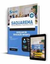 Apostila Saquarema - Rj 2022 - Auxiliar De Educação Infantil - Editora Solucao