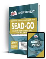 Apostila SEAD-GO - Analista de Gestão Governamental - Licitações e Contratos Apostila SEAD-GO - Analista de Gestão Governamental - Licitações e Contratos