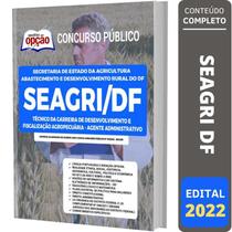 Apostila Seagri Df - Técnico - Agente Administrativo