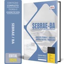 Apostila Sebrae Ba 2024 Analista Técnico I Analista