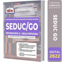 Apostila Seduc Go - Professor Nível 3 Língua Portuguesa