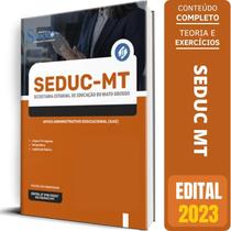 Apostila Seduc Mt 2023 Apoio Administrativo Educacional Aae