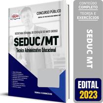 Apostila Seduc Mt 2023 - Técnico Administrativo Educacional