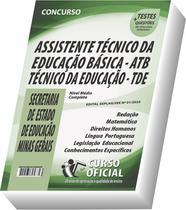 Apostila SEE - MG - Assistente Técnico de Educação Básica - ATB