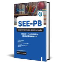 Apostila See Pb 2025 - Comum - Professor Educação Básica Iv Apostila See Pb 2025 - Comum - Professor Educação Básica Iv