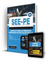 Apostila SEE-PE - Comum a Todas as Áreas de Professor da Educação Básica - Editora Solução