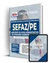 Apostila SEFAZ-PE 2022 - Assistente de Apoio (AsAAF)