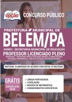 Apostila Semec Belem Pa - Professor Mag 04 Educação Infantil