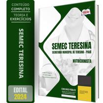 Apostila Semec Teresina Pi 2024 - Nutricionista