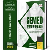 Apostila Semed Campo Grande 2024 Professor Língua Portuguesa - Apostilas Opção