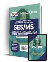 Apostila SES-MS - Assistente de Serviços de Saúde - Função: Técnico de Enfermagem