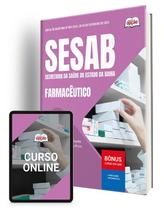 Apostila SESAB Temporários - Farmacêutico Apostila SESAB Temporários - Farmacêutico
