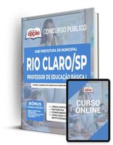 Apostila SME Rio Claro-SP - Professor de Educação Básica I - Apostilas Opção